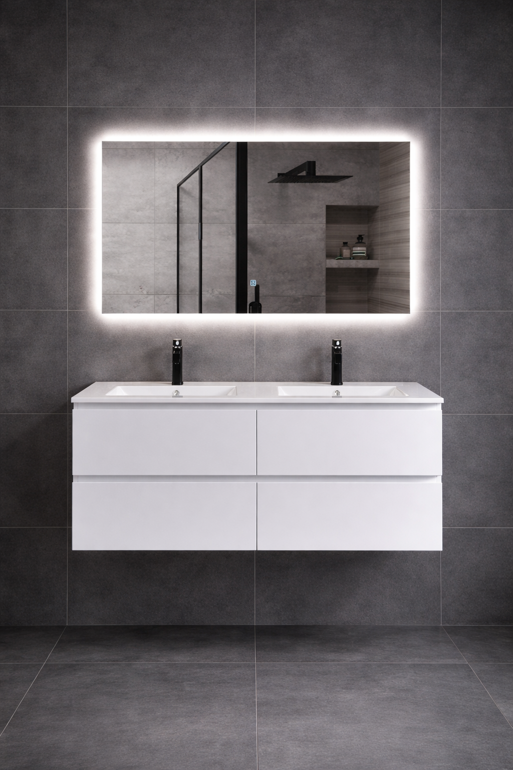 Norbad 120 cm SG-8056D - Hvit