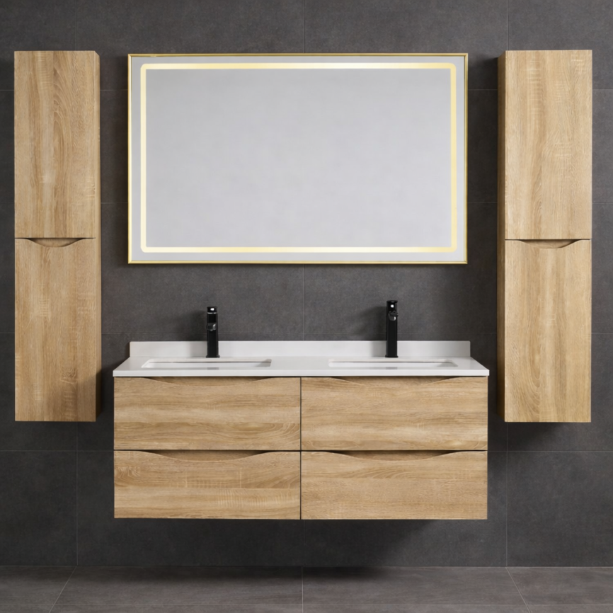 Norbad SR 9172 beige 120 cm mørk bakgrunn