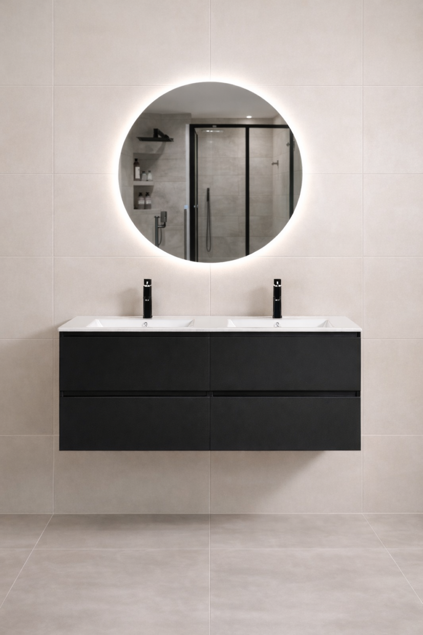 Norbad baderomsmøbel 120 cm 8056 D med speil