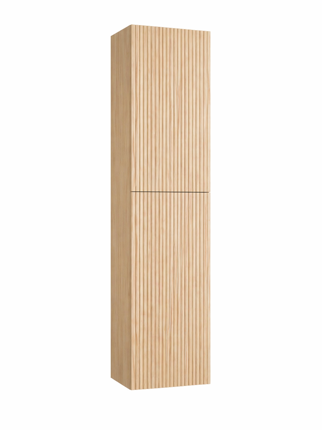 Sideskap eik med riller 30 cm